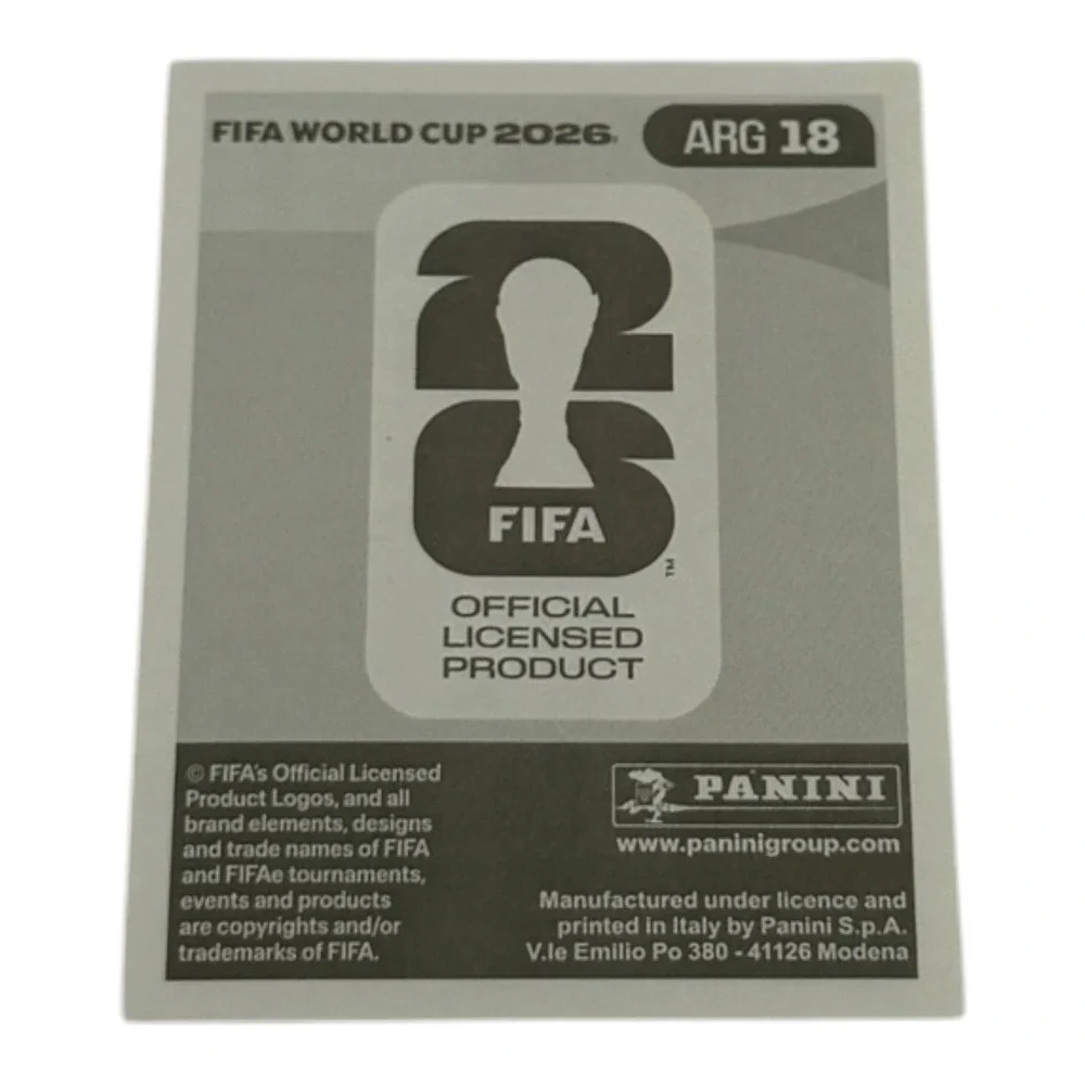 Panini FIFA World Cup 2026 Argentina Lautaro Martinez Sticker ARG 18 Inter Milan